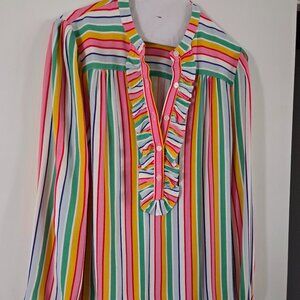 Boden Multi stripe shirt